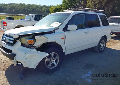 2006 Honda Pilot Ex-L z USA, uszkodzony, nr VIN 5FNYF28736B051033